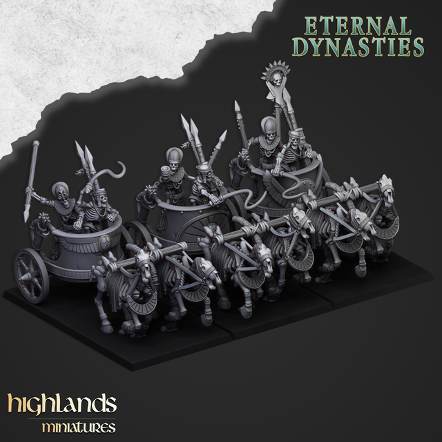 Ancient Skeleton Chariots