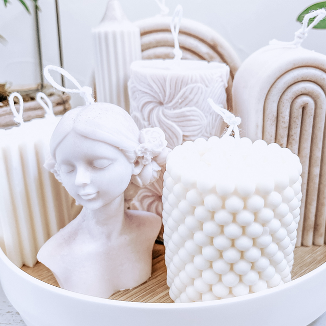 Bougies Poèmes Recyclés 