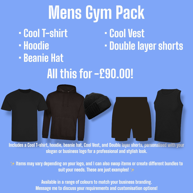 We Get Results Men's Gym Pack (Herbalife Members Only)