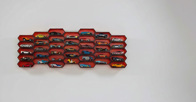 Étagère Murale Modulaire pour Collection Voitures....