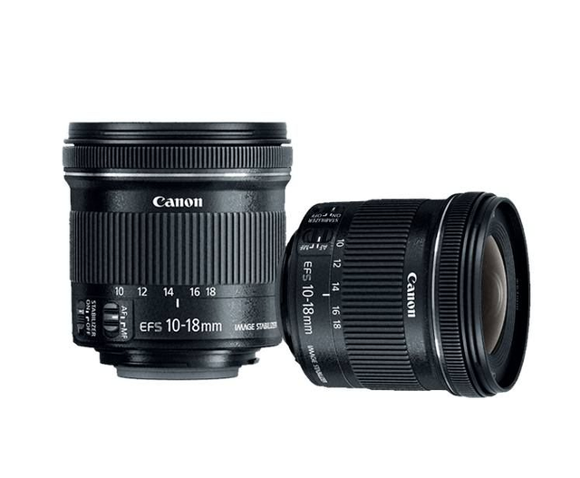 Lente Canon EF-S 10-18mm f/4.5-5.6 STM (Open Box)