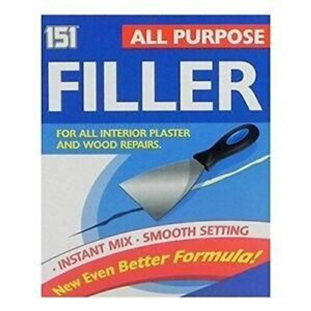 MULTI-PURPOSE FILLER POWDER WHITE 600g Easy to mix wall ceiling door fram cracks