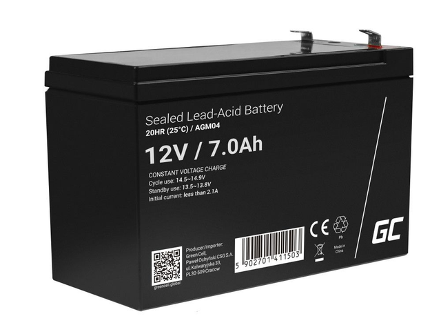 Z_Batterie AGM 12Vdc - 7Ah