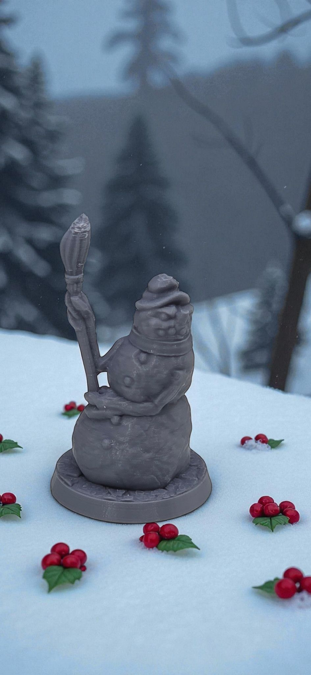 The Dread Snowman  | 28mm Scale Miniature