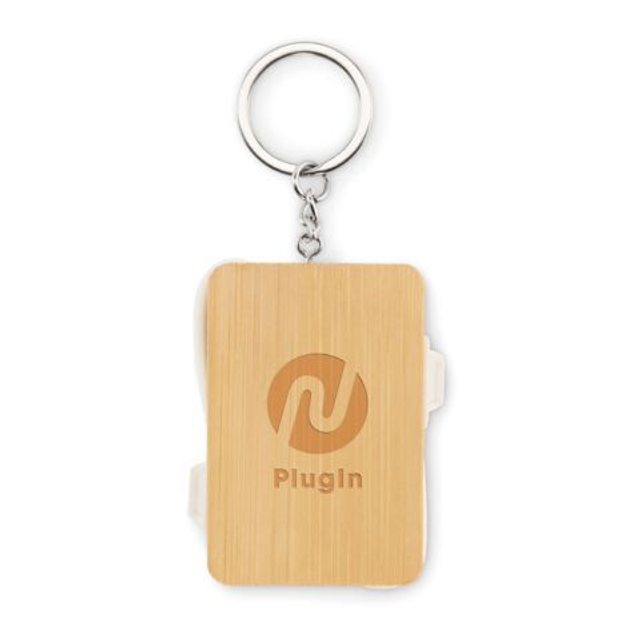 Key ring charging cable