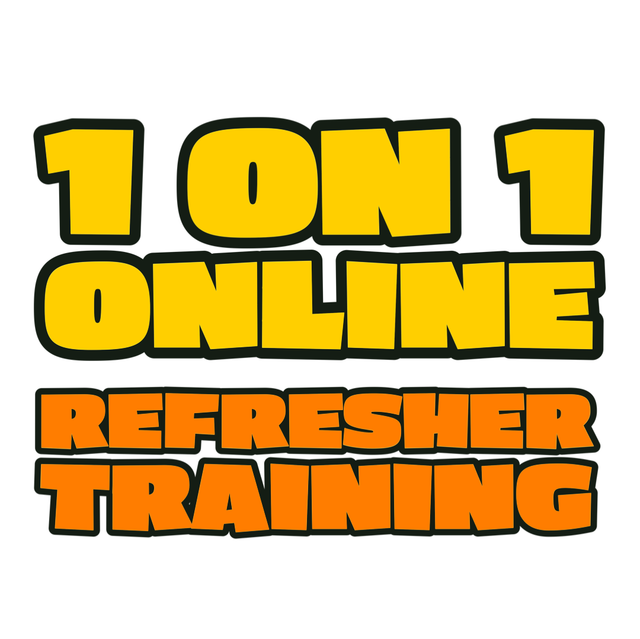 ONLINE One To One Refresher Course 60 minutes