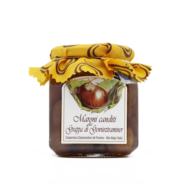 Marroni canditi - Grappa Gewurztraminer
