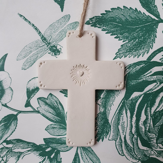 Croix droite Sacré-Coeur M2