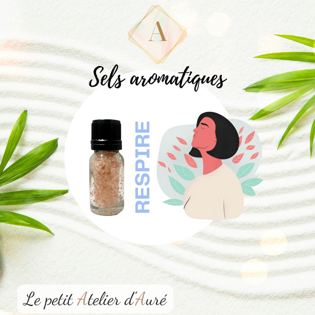 Sels Aromatiques &quot;Respire&quot; - flacon de 10ml