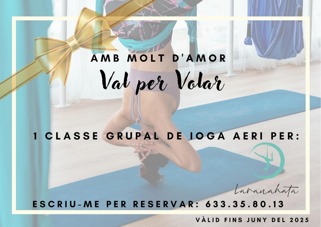 Vale regalo clase grupal