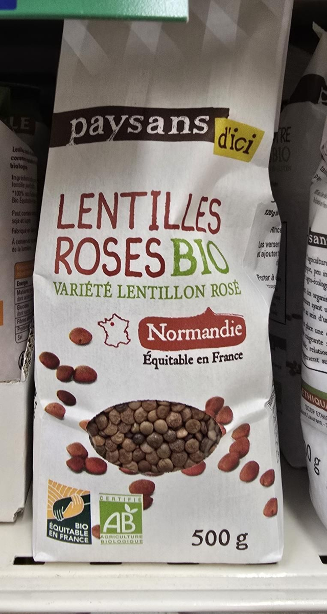 Z human Lentils Red 500g