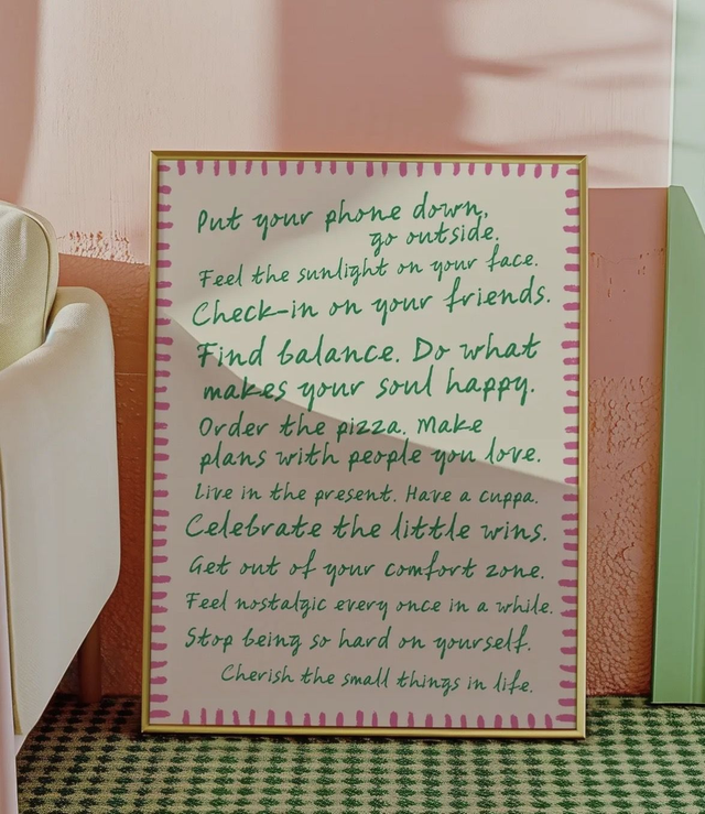 Put your phone down prints