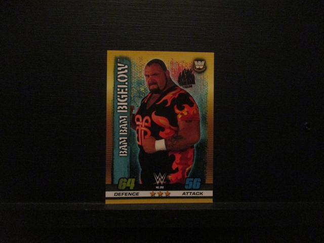 Bam Bam Bigelow - W Legends Slam Attax 10th Edition Original Trading Card #292