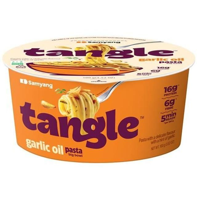 Samyang Tangle Garlic Oil Pasta Bowl