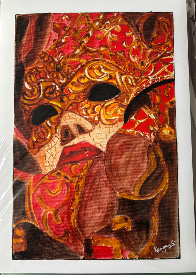 Venetian Mask - A4 print
