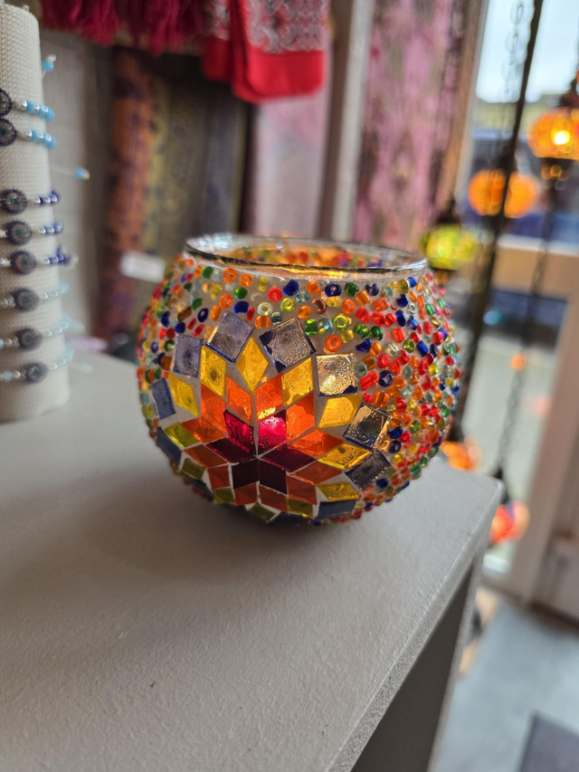 Mosaic Candle Holder