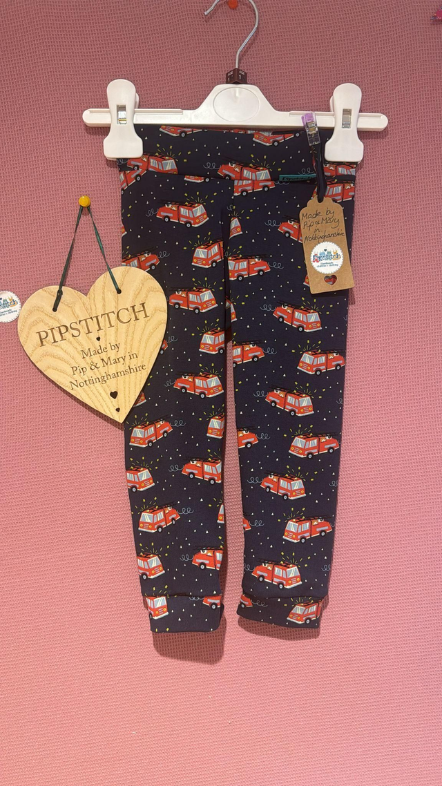 Leggings - Fire Engines