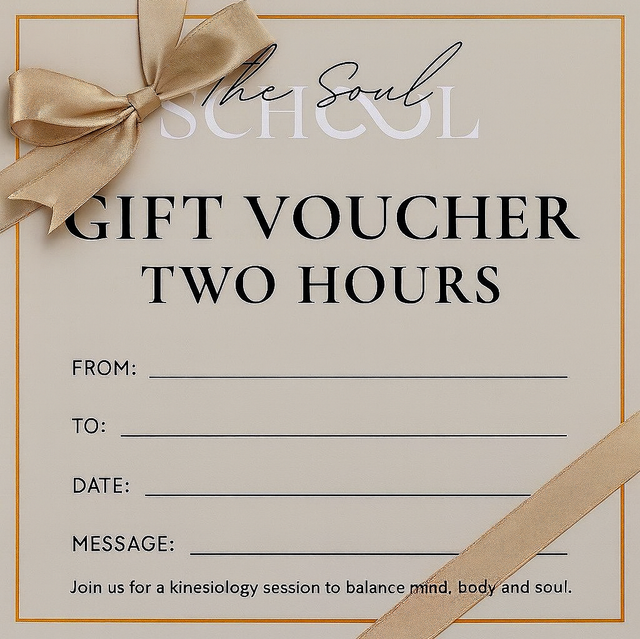 The Soul School Gift Voucher- 2 Hours