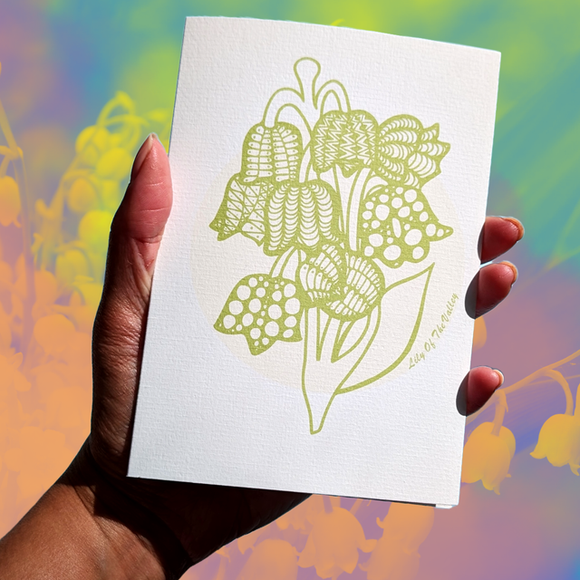 May / Lily of the Valley - Flower of the month series