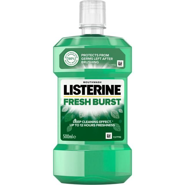 Listerine Fresh Burst Mouthwash 500 Ml