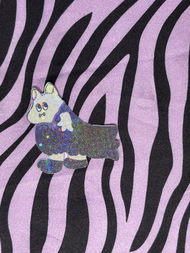 spooky moomin sticker 