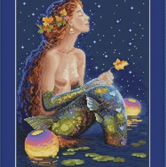 Merejka Stars Counted Cross Stitch Kit 