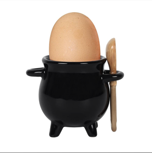Cauldron Egg Cup. 