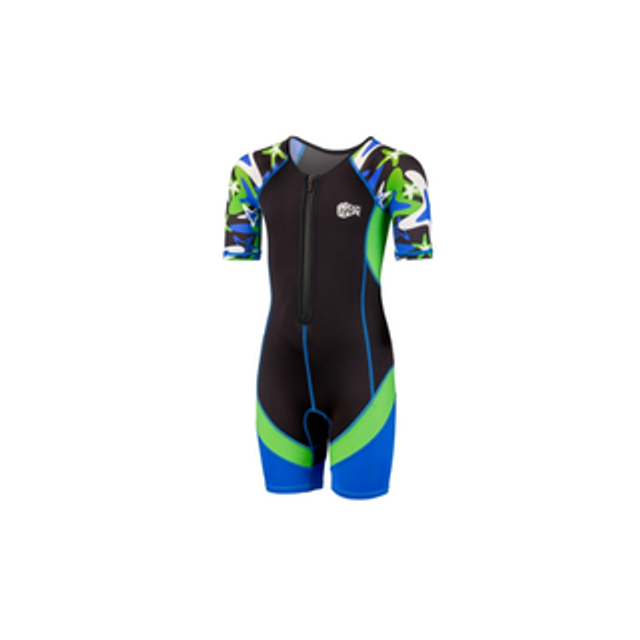 Swim Shorty Blau/Grün 