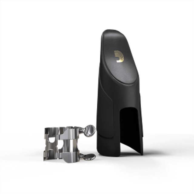 Ligature H et couvre-bec D'Addario, saxophone alto