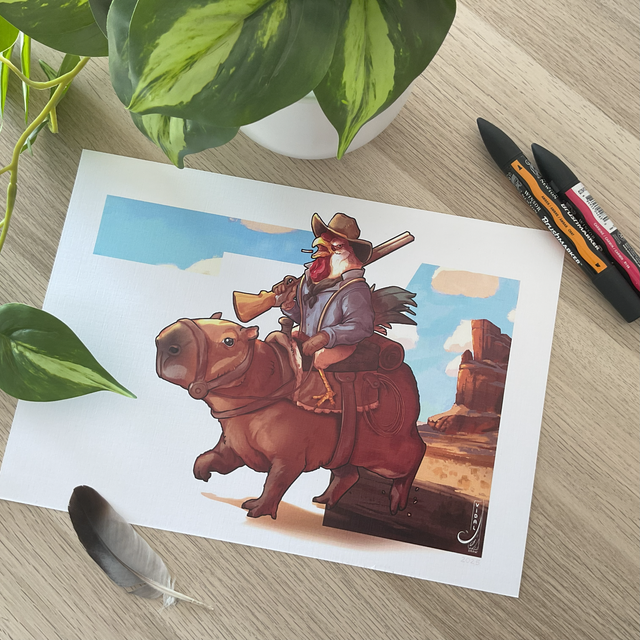 Lámina - Wild wild rooster