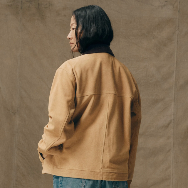 Filson Women’s Suede Leather Cruiser Tan