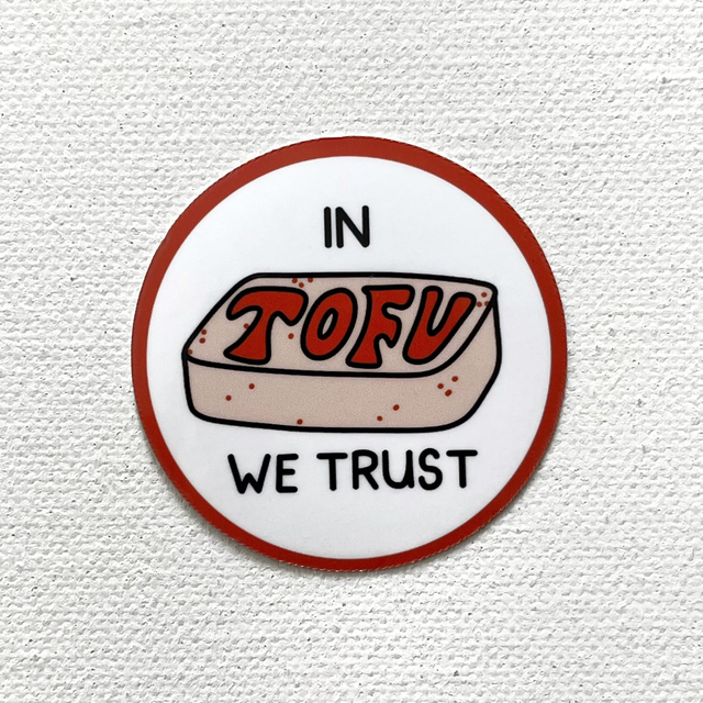 Sticker M Tofu rot