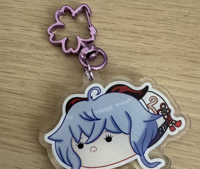 Genshin Impact Ganyu Tsum Tsum Acrylic Charms