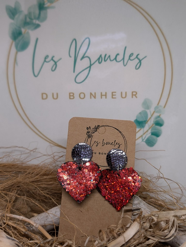 Mini coeur Paillette mcp007 /