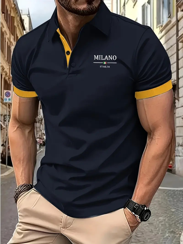 Men's Breathable Golf Shirt 