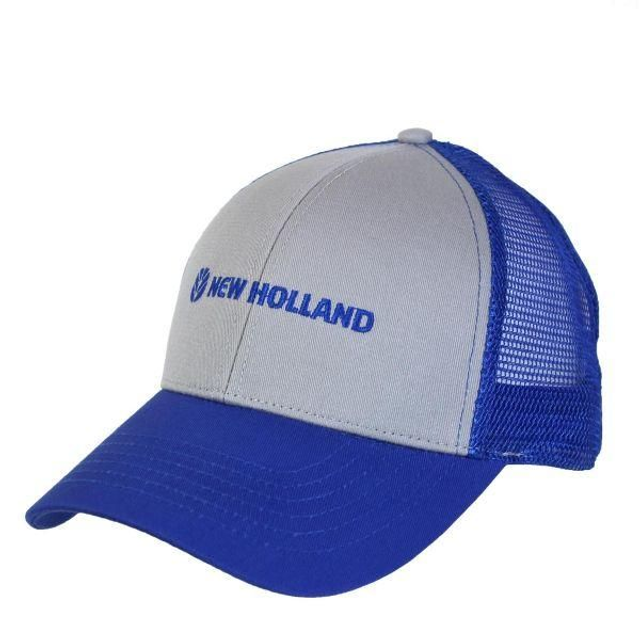 Casquette NEW HOLLAND grise et Bleue en Maille

680
