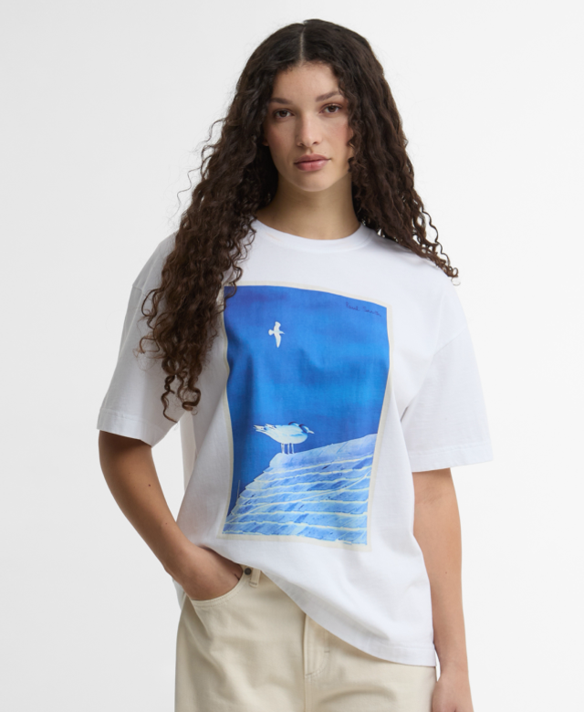 Barbour X Paul Smith Women’s Tenby T-Shirt White