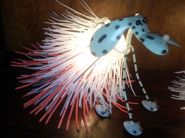 Lampe &quot;Marsupilami&quot;  H25cm