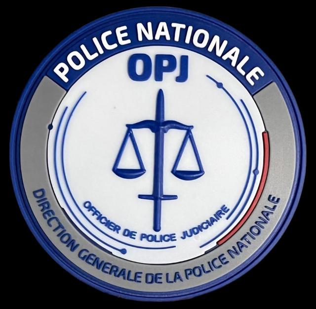 Patch Police Nationale rond OPJ 