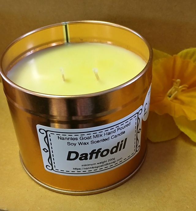 Daffodil Candle 