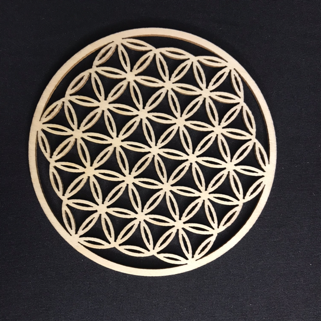SPIRITUALITÉ - FLEUR DE VIE en bois