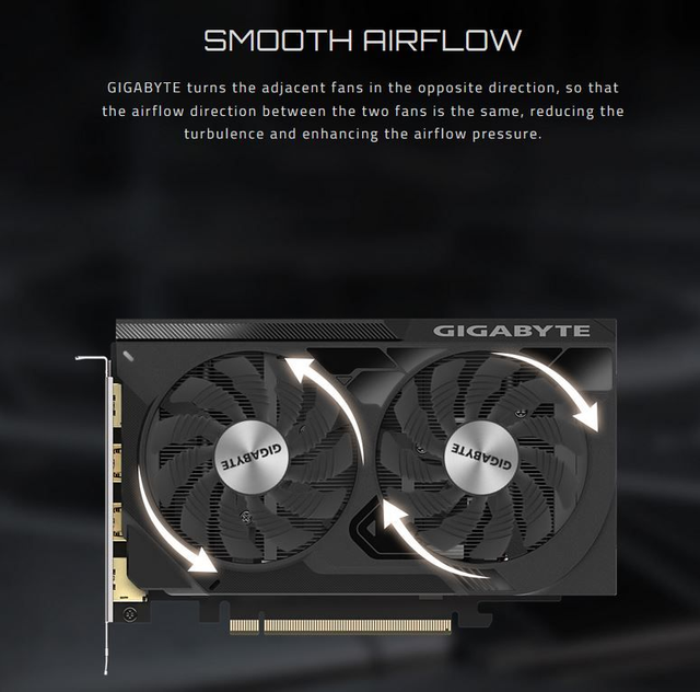 Gigabyte GeForce RTX™ 4060 WINDFORCE OC 8G