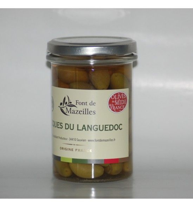 FONT DE MAZEILLES OLIVES "LUCQUES DU LANGUEDOC 160G