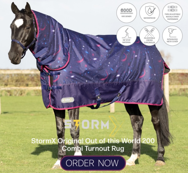LIMITED EDITION StormX Original Out Of This World 200g Combi Turnout Rug 