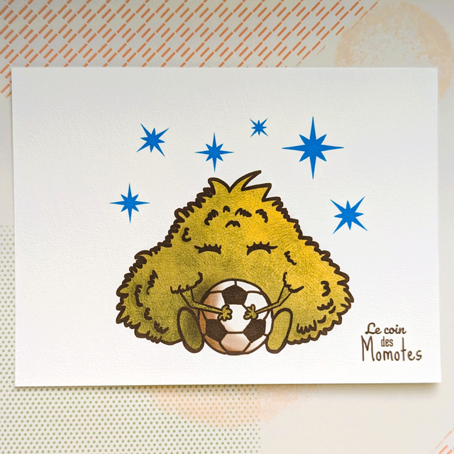 Illustration Momote foot