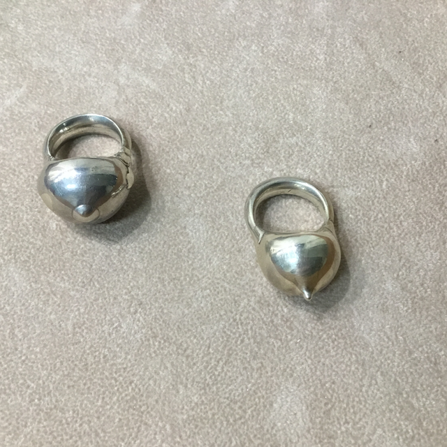 New moon ring