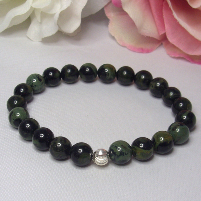 Kambamba Jasper stretchy bracelet