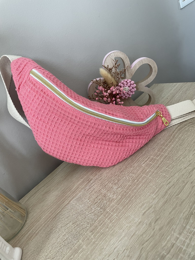 Sac banane nid d’abeille