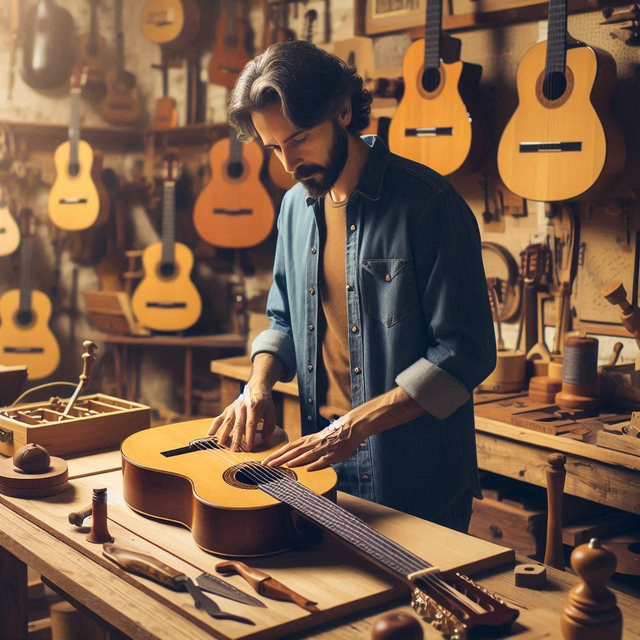 REGULAGEM DE VIOLÃO NYLON COM TENSOR