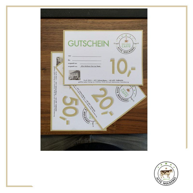 Geschenkgutschein - 50 Euro - AlteMolkerei